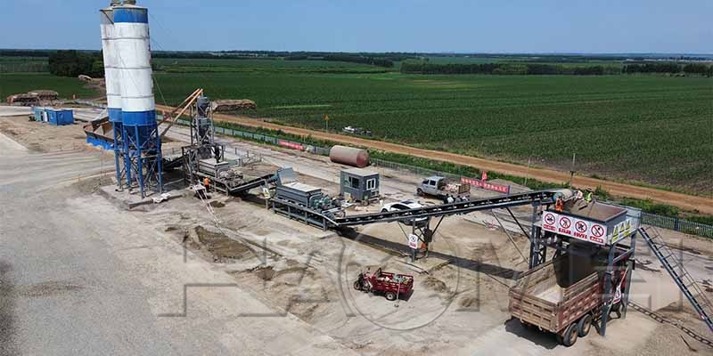 stabilized soil batching plant